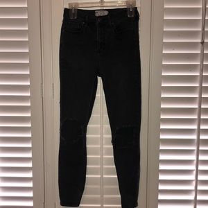 Free people black jeans